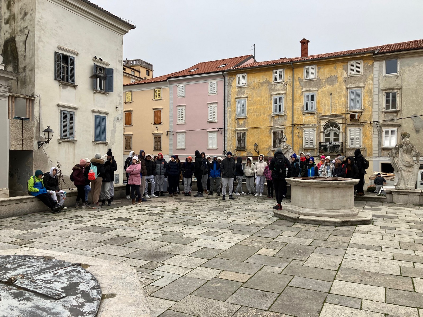 Učenci OŠ Artiče v Piranu