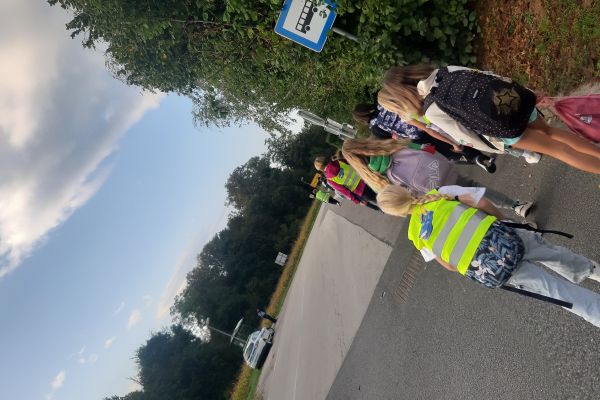 Učenci OŠ Artiče v Dečnem selu