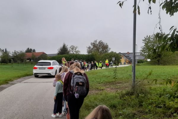 Upoštevanje prometnih pravil na poti