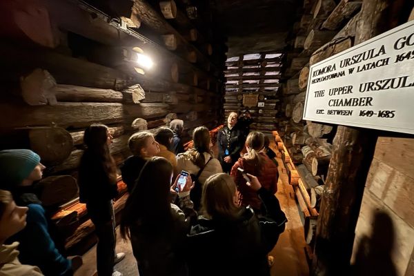 Učenci OŠ Artiče v rudniku soli Wielicka