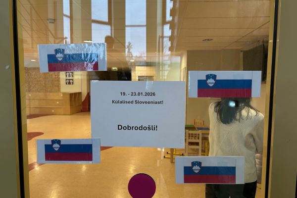 Dobrodošlica za slovensko ekipo