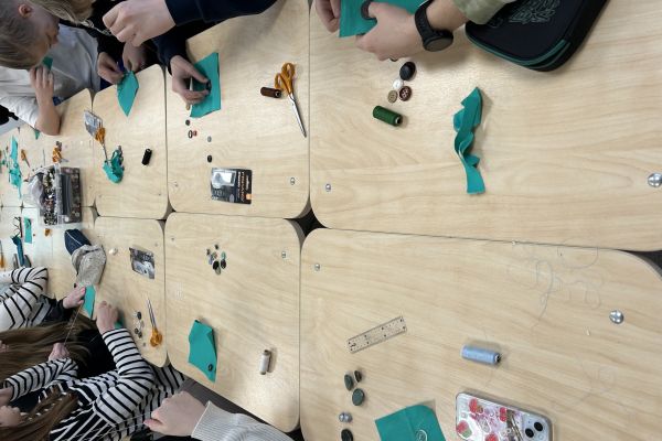 Praktični pouk, šivanje