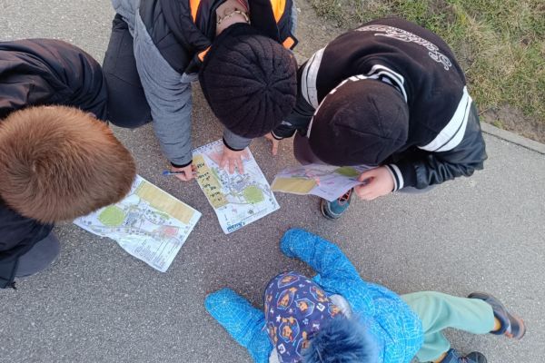 Branje orientacijske karte