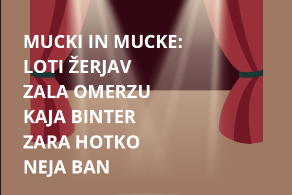 Seznam nastopajočih